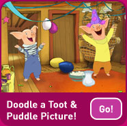 Toot & Puddle Doodlepad