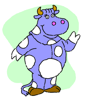 Illustration of Mary Moo Cow