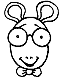 Picture of Arthur's face in progress.
