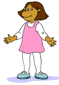 Francine dressed as D.W.