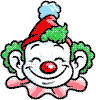 smiling clown