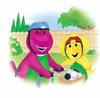 BJ putting on a bike helmet