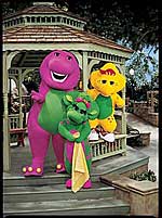 3 dinos at gazebo