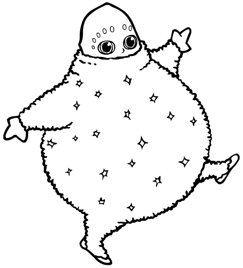 Print and Color Boohbah #2