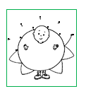 Caillou in a costume