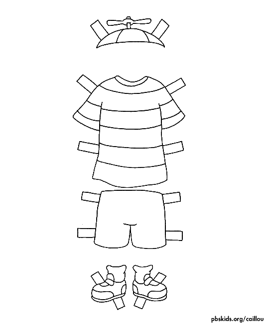 Outfit 1 for Caillou