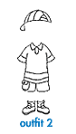 Caillou outfit 2