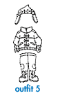Caillou outfit 5