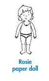 Rosie paper doll