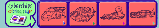Cyberships - Coloring Pages