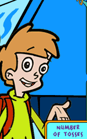 Matt pointing/Number of Tosses