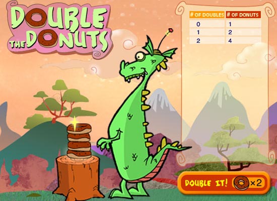 1,048,576 donuts!  Click the 'Next' button to continue.