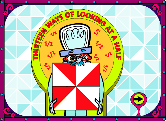 Thirteen Ways of Looking at a Half