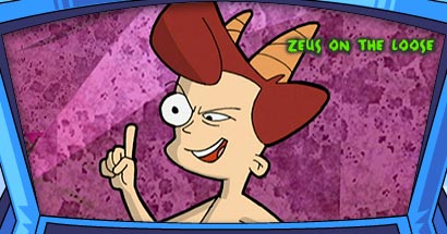 Little man with horns