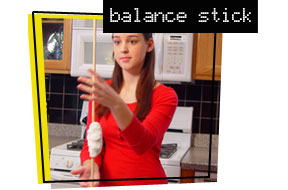balancing the stick