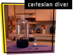 photo of bottle, pen top, and clay