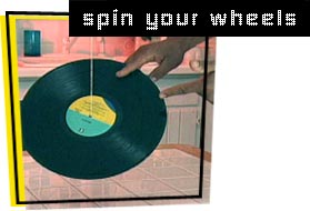 photo of a record album