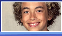 Noah smiling.