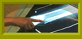 Mike points to an X-ray.