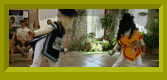 Bethany and Talia fencing.