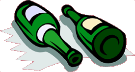 Wine bottles