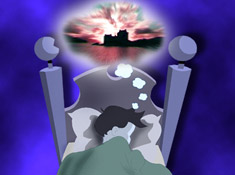 Boy dreaming