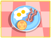 Breakfast plate