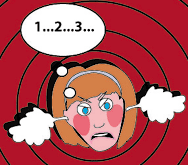 Girl ready to explode in anger