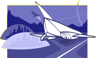 Astrojet landing