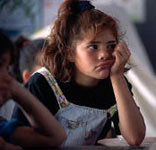 Girl in classroom