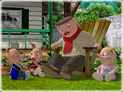 Grandpa and the Grandpigs