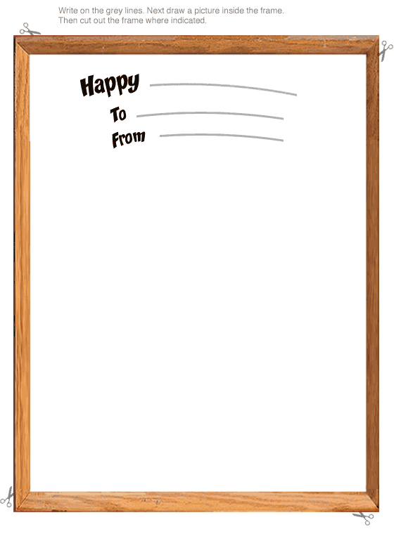 Print Happy ... Frame