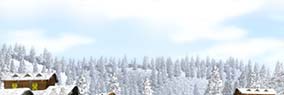 Playing in the snow is fun!