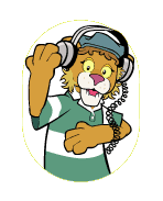 Lionel with headphones