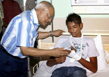 Photo of the Boy Scout from Maldives