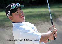 A photo of Tadd Fujikawa on a golf course