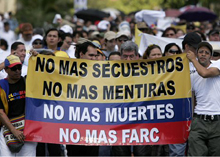 Photo of Colombian protest