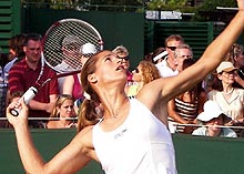 Female tennis star Amelie Mauresmo