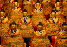 Photo of the Buddhist figurines