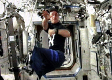 Photo of Reisman tossing the pitch