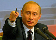 Russian President Vladimir Putin