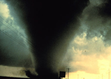 Photo of a tornado
