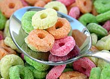 Fruit Loops Cereal Box