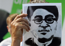 Photo of Chinese journalist Shi Tao