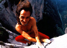 Photo of Alain Robert climbing