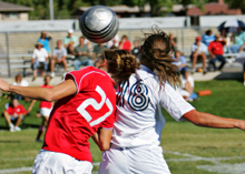 Photo of young football players