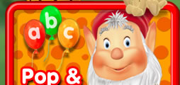 Play Big Ears' Pop and Spell Game