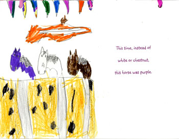 The Mysterious Purple Horse