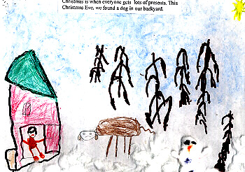 Brandy, The Christmas Dog - A True Story
