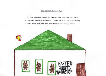 The Scared Easter Egg